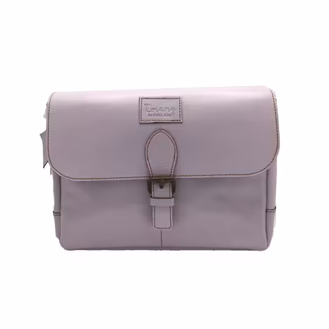 کیف چرمی دوربین عکاسی ترنگ رنگ صورتی