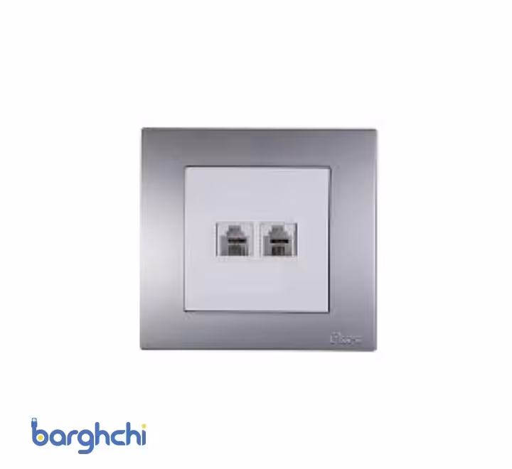 قاب نقره ای پارت الکتریک مدل شهاب 5059