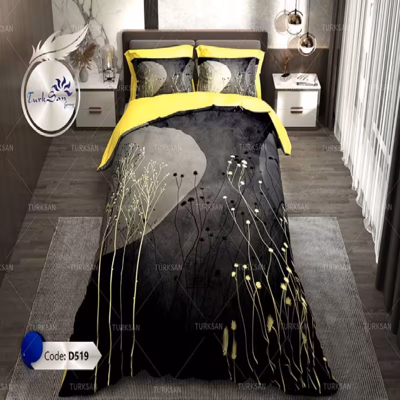 سرویس روتختی ترکسان کد D-519 دونفره 6 تکه