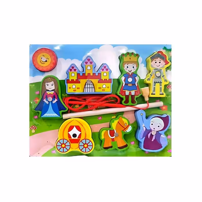 پازل چوبی جاگذاری مگنتی مدل پرنسس کد 5567577