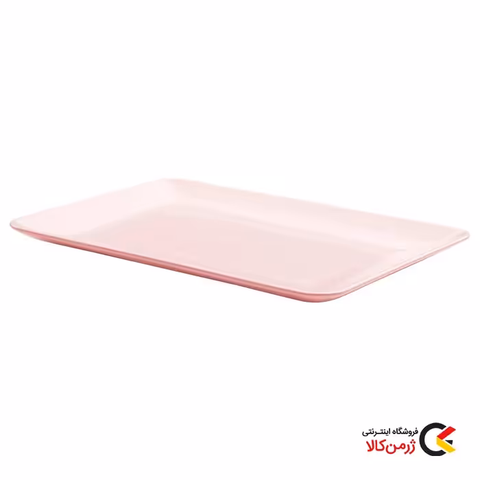 سینی سرامیکی صورتی برند ایکیا IKEA | فروشگاه اینترنتی ژرمن کالا