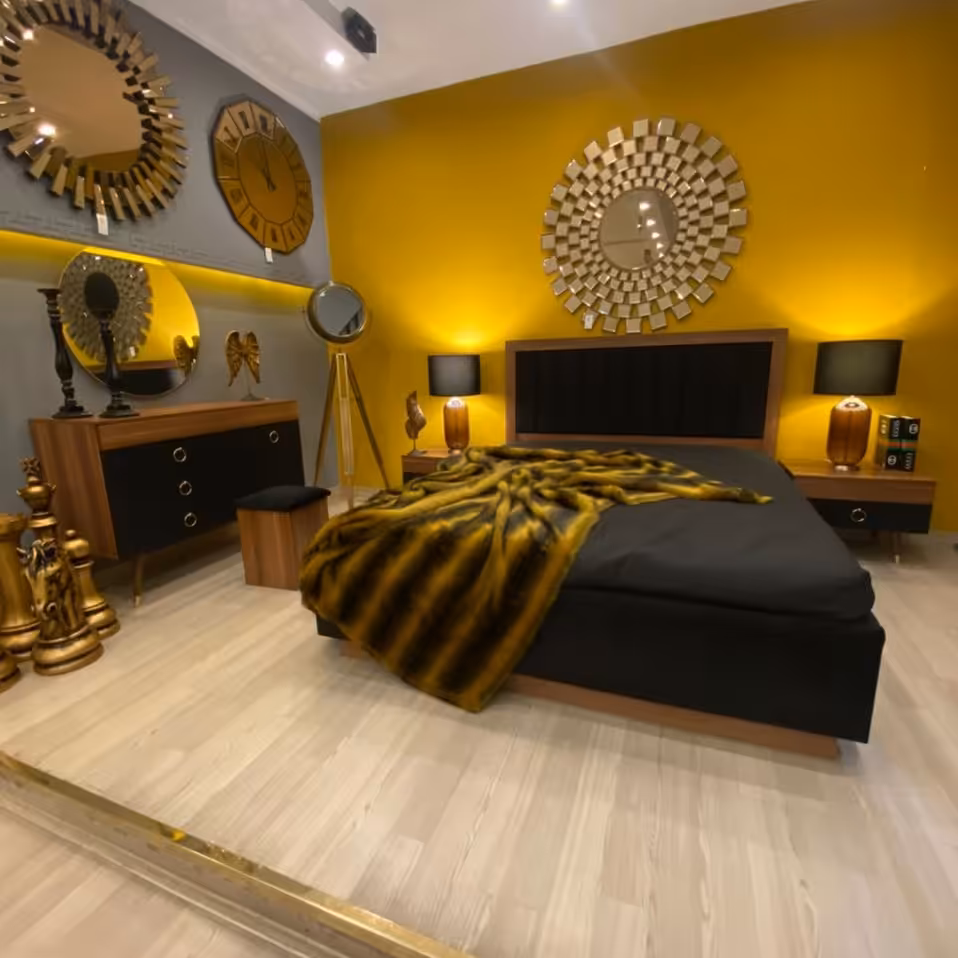 سرویس خواب MDF مدل پازل(هزینه ارسال از طریق باربری با مشتری)