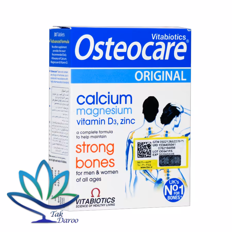 قرص استئوکر ویتابیوتیکس اورجینال 30 عدد