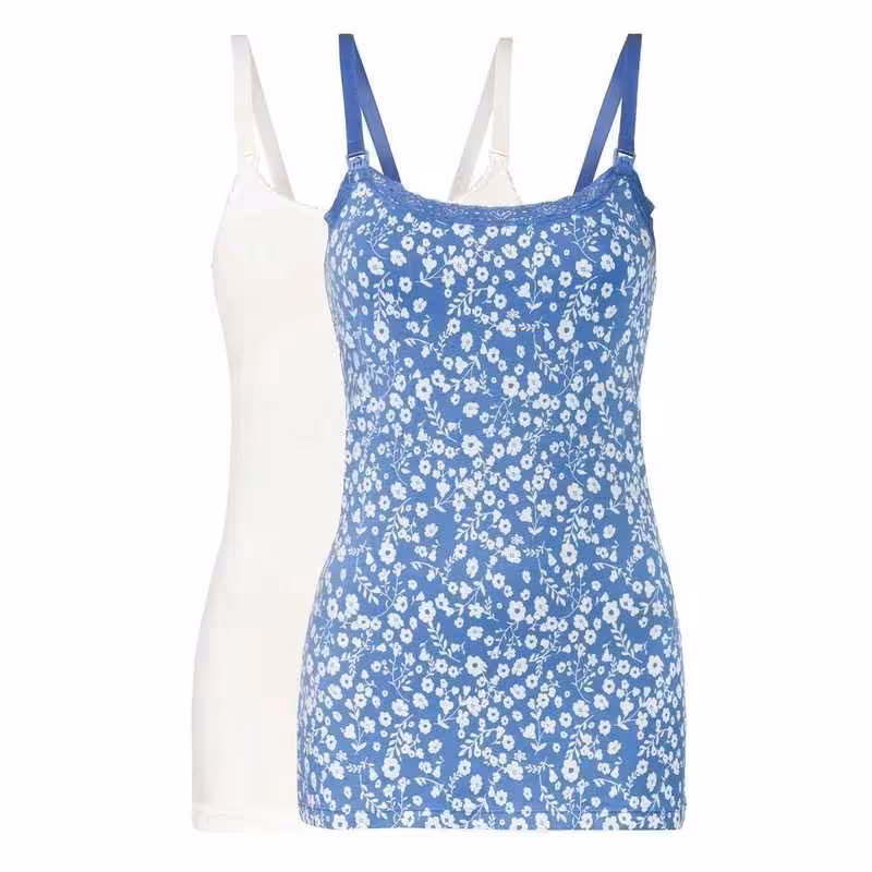 پک دو عددی تاپ زنانه  شیردهی اسمارا esmara آلمان سایز L (ارسال رایگان )