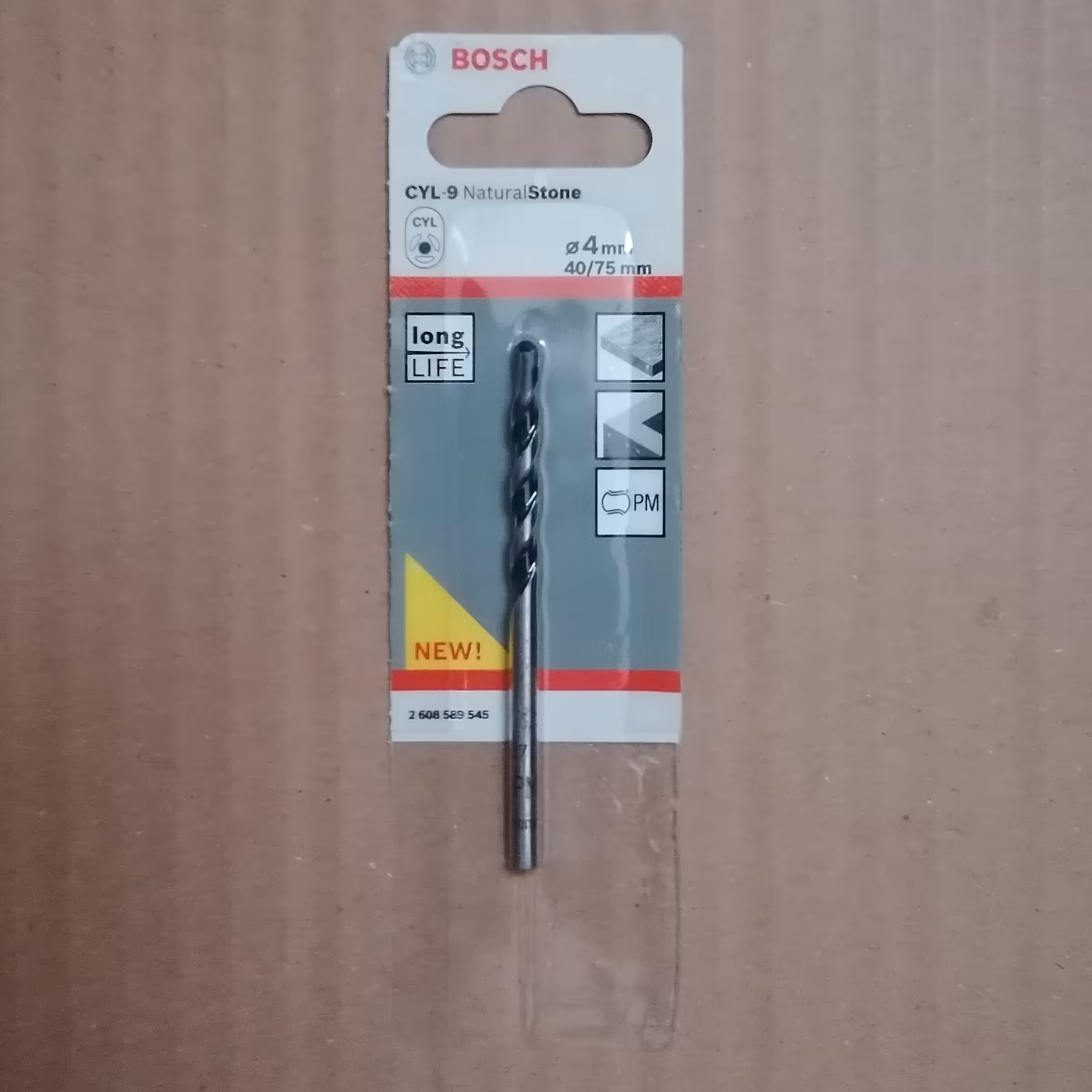 مته الماسه برند Bosch سایز 4میلی‌متر طول 7سانتی‌متر 