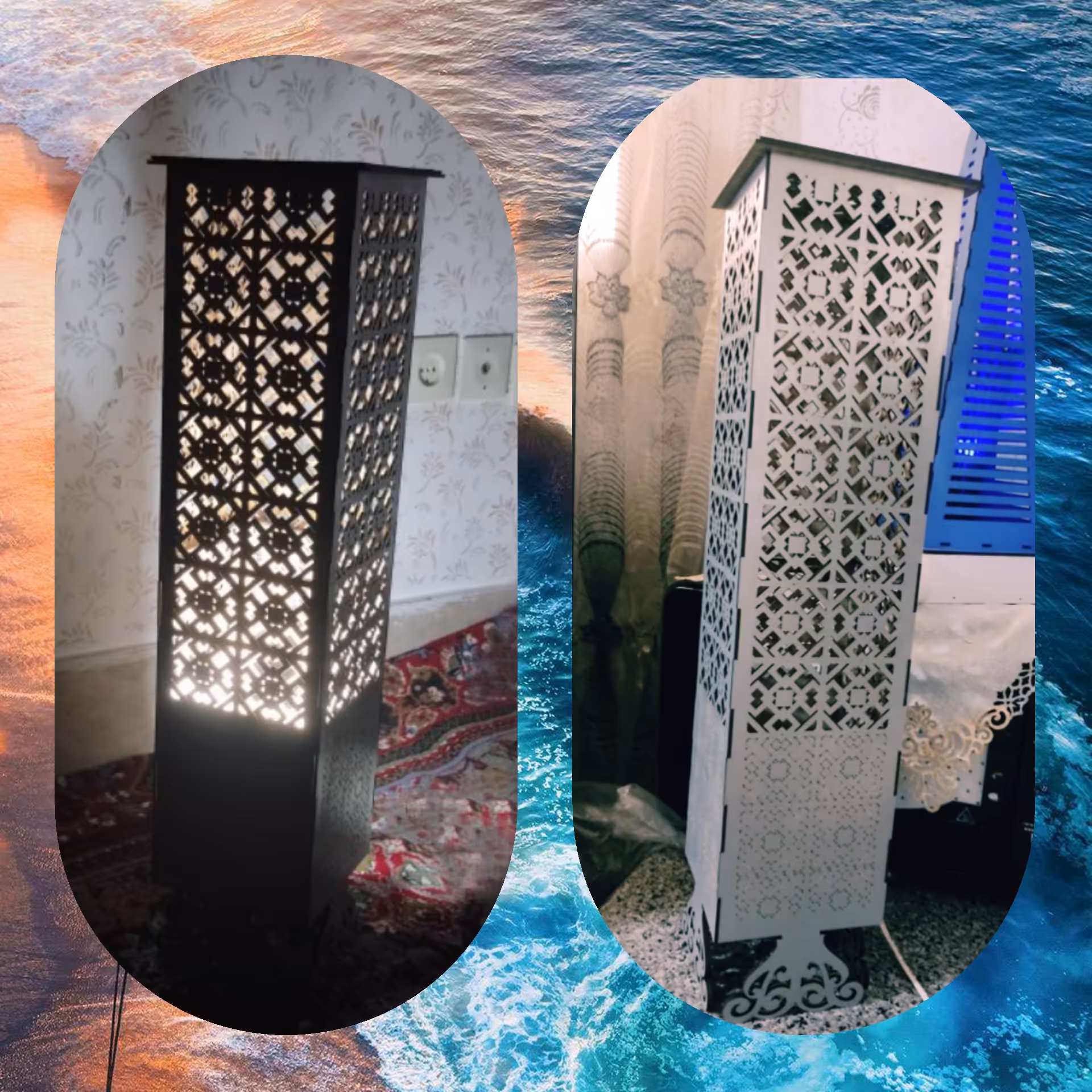 آباژور چوبی نازنین 