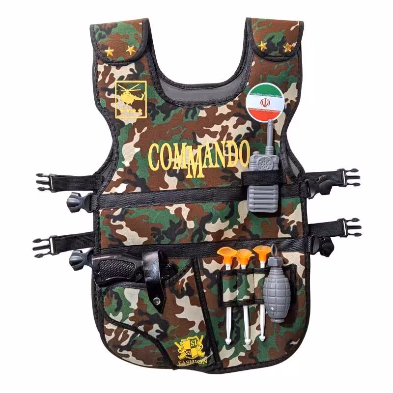 ست ایفای نقش مدل پلیس طرح کماندوی چریکی ارتشی کودک

