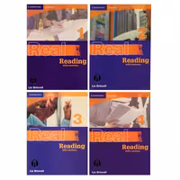 کتاب Real Reading اثر جمعی از نویسندگان انتشارات الوندپویان 4 جلدی