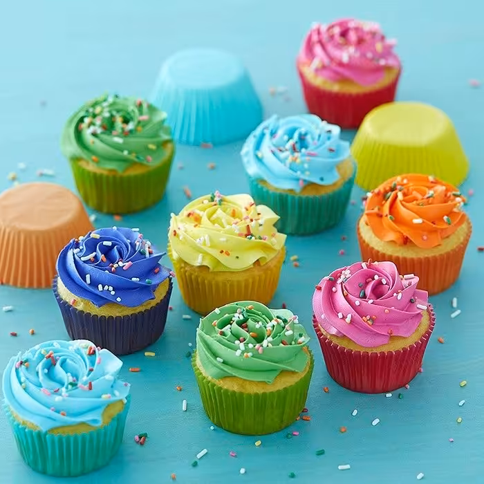 قالب مافین کاغذ نسوز مخصوص شیرینی پزی