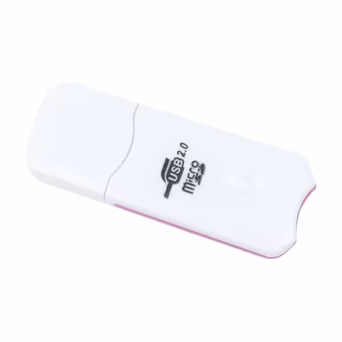 رم ریدر تک کاره پلاستیکی microSD در رنگ ها و طرح های مختلف 