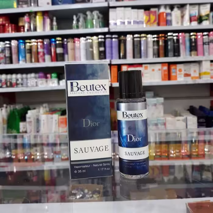 ادکلن ساواج 35میل Beutex  بیوتکس کیفیت عالی تکفروشی به قیمت عمده (آرایشی تاج افشار )
