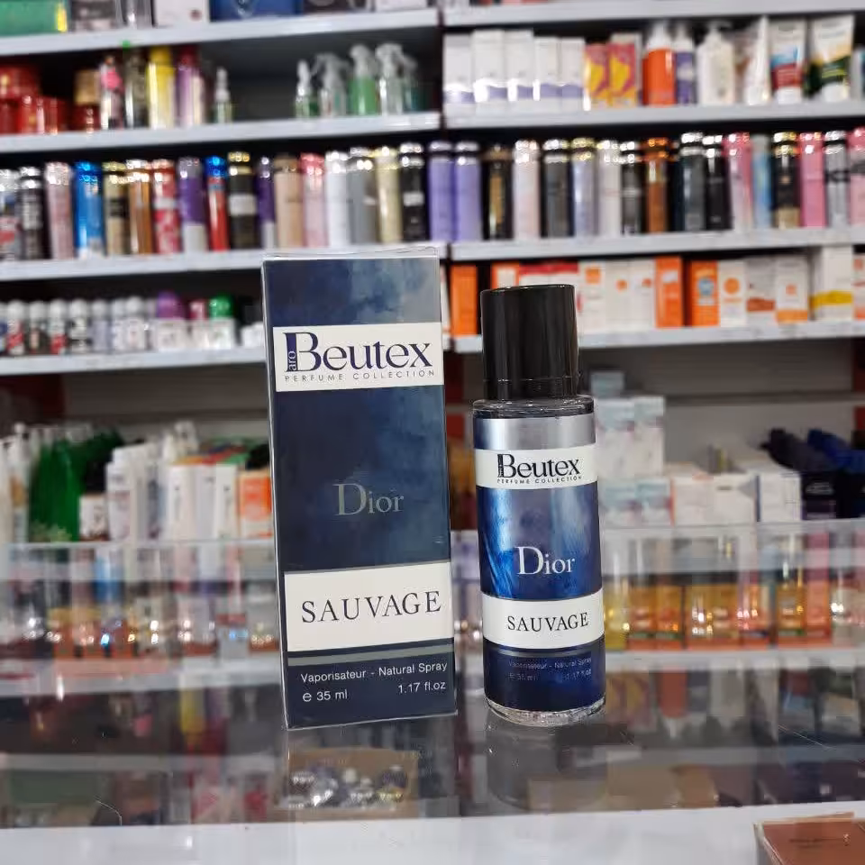 ادکلن ساواج 35میل Beutex  بیوتکس کیفیت عالی تکفروشی به قیمت عمده (آرایشی تاج افشار )