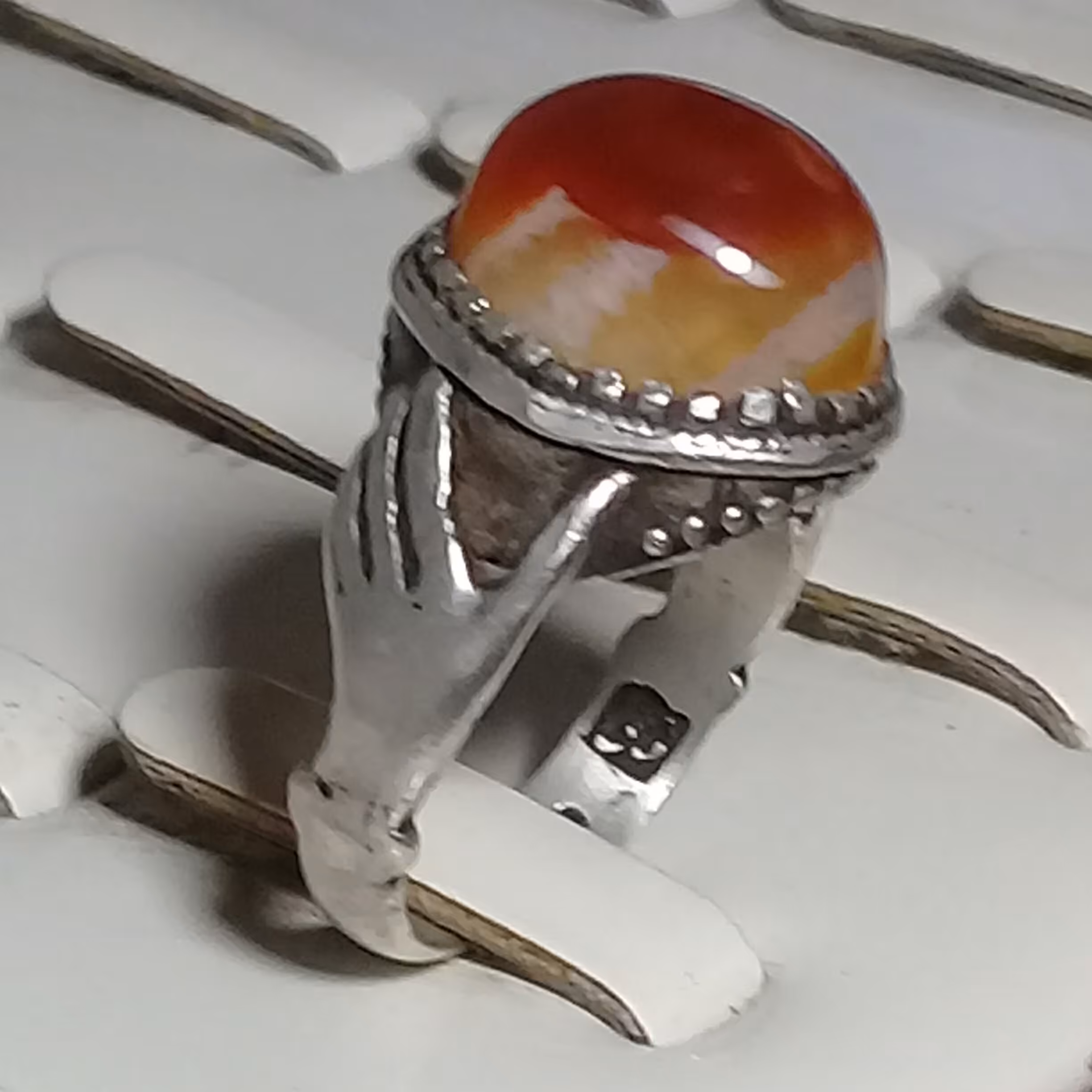 انگشتر  قدیمی  باباقوری بینظیر  استاد فتاحی