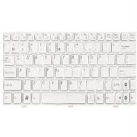 کیبورد لپ تاپ ایسوس Eee PC 1004 1005 سفید با فریم فلت پهن