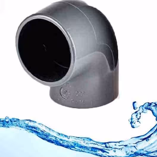 زانو ( 90درجه ) چسبی Upvc با قطر 160mm