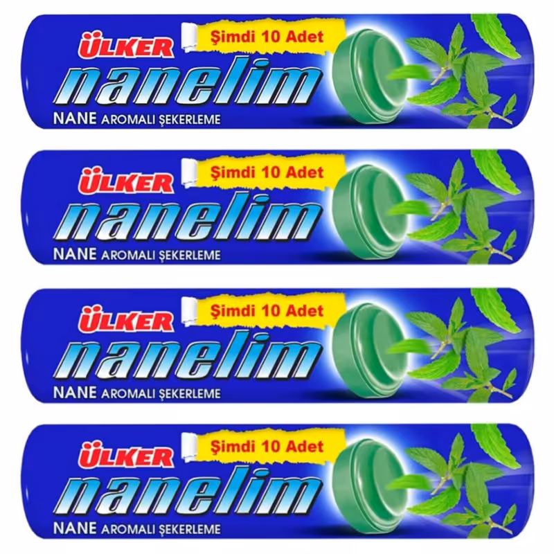 آبنبات سرد نعنایی اولکر - 36 گرم بسته 4 عددی