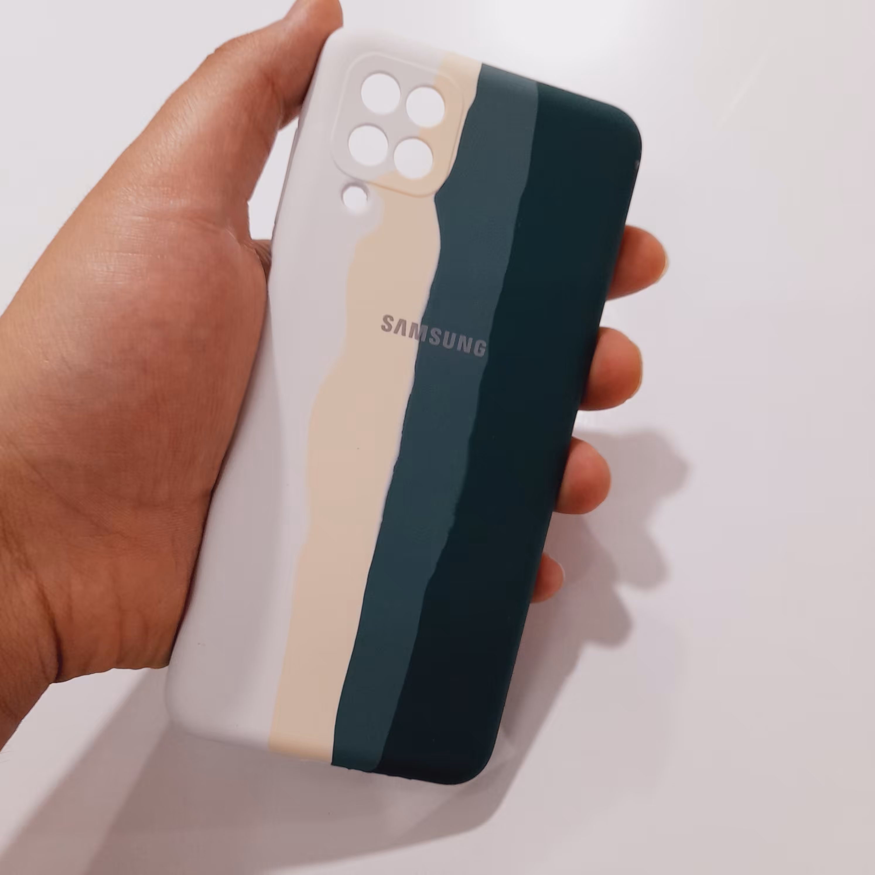 قاب سیلیکونی پاک کنی اورجینال سامسونگ a12  vs  m12