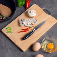 تخته برش گوشت چوبی بامبو کد Gw130601016