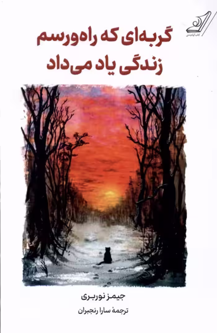 کتاب گربه ای که راه و رسم زندگی یاد می داد کوله پشتی