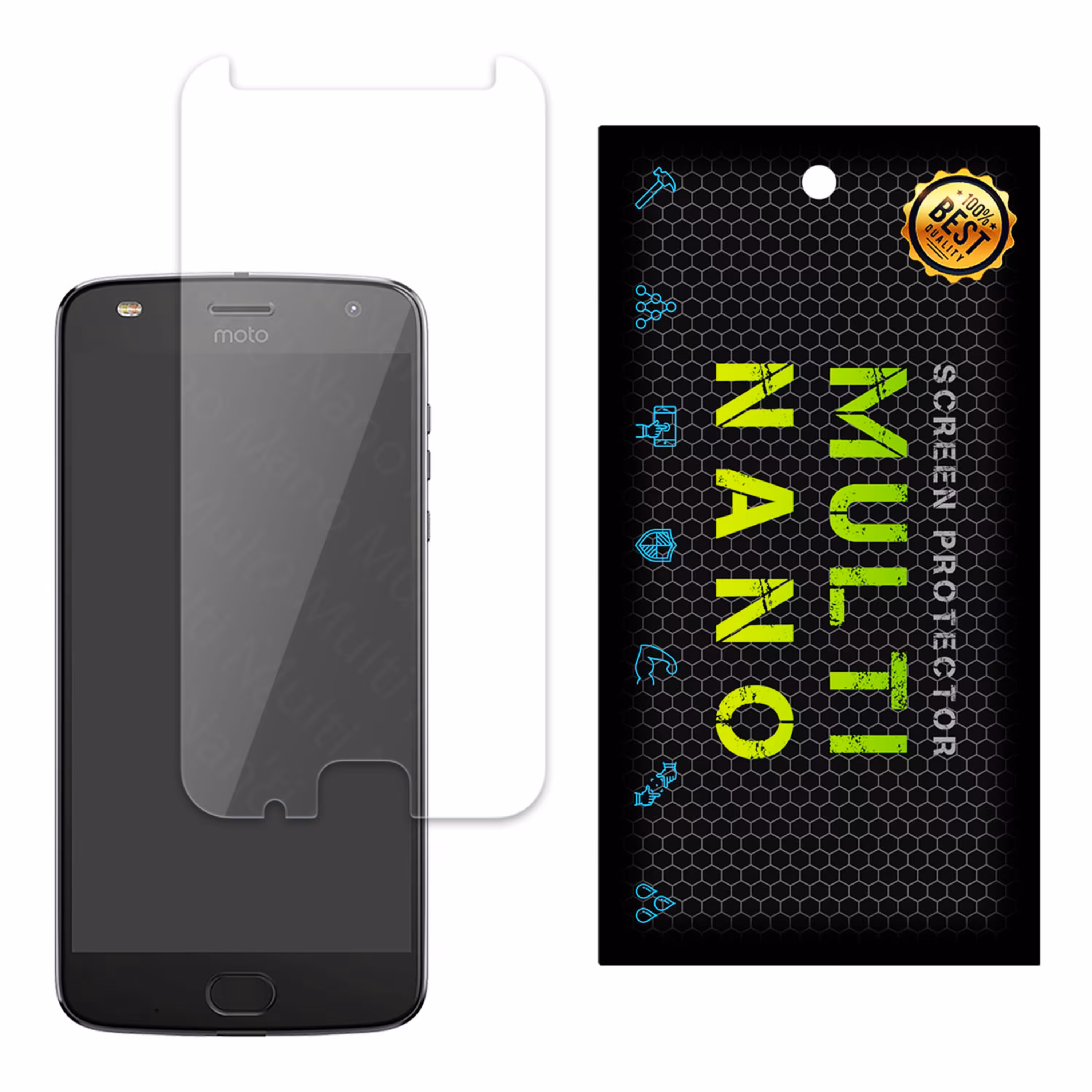 محافظ صفحه نمایش مولتی نانو مدل Pro مناسب برای گوشی موبایل موتورولا Moto Z2 Play