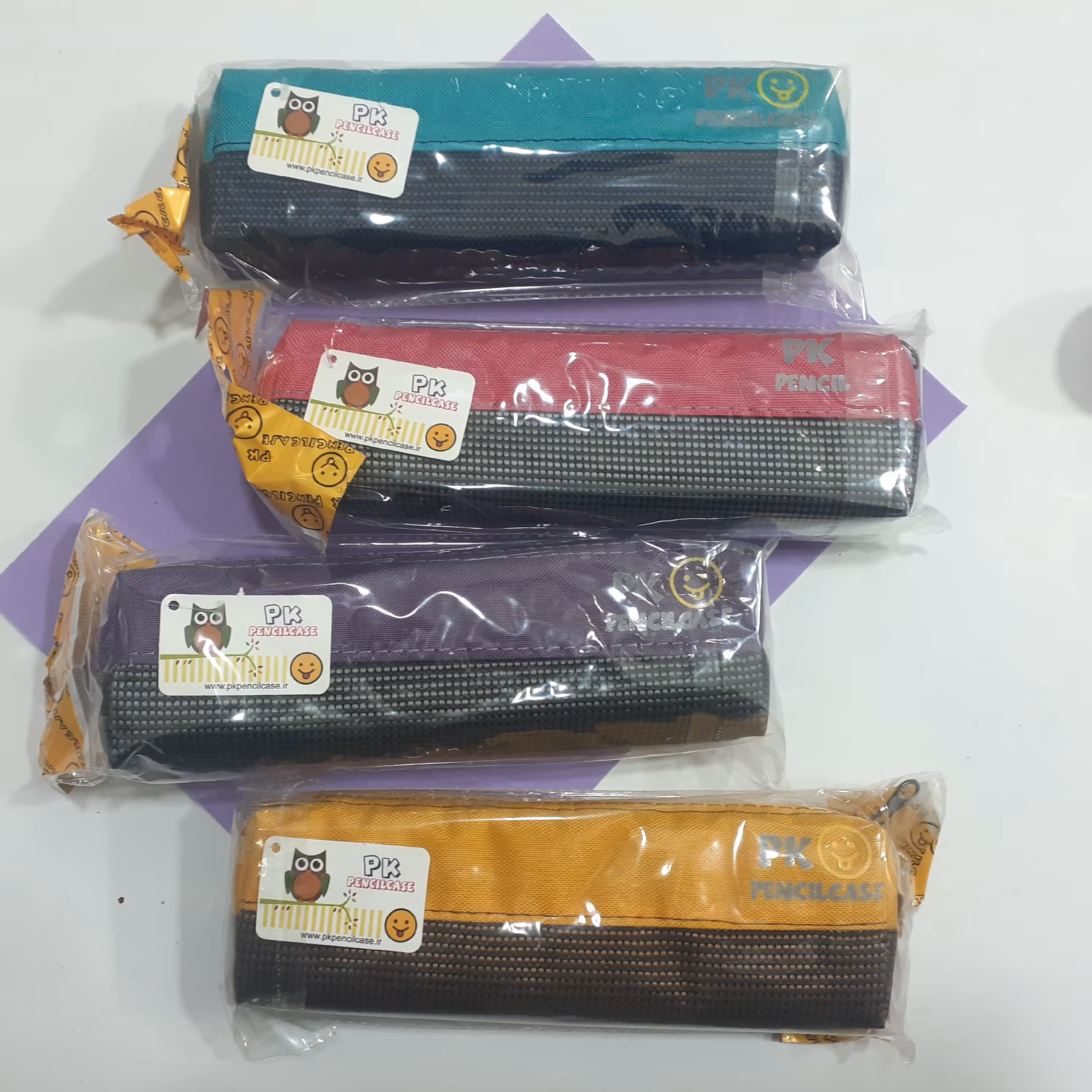 جامدادی تک زیپ دورنگ