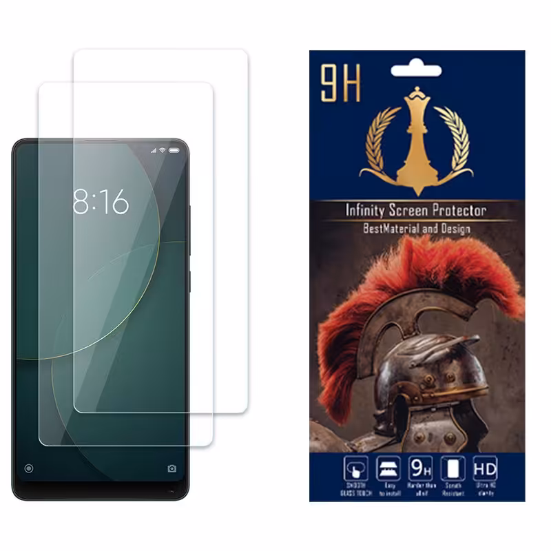 محافظ صفحه نمایش اینفینیتی مدل NANOمناسب برای شیائومی Mi Mix 2s بسته دو عددی