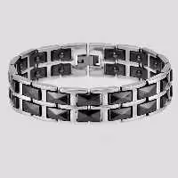 دستبند سلامت مغناطیسی مدل hematite کد 1m