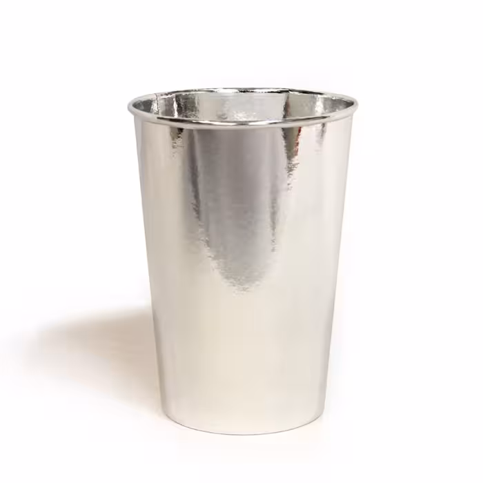 ظرف پاپ کورن نقره ای