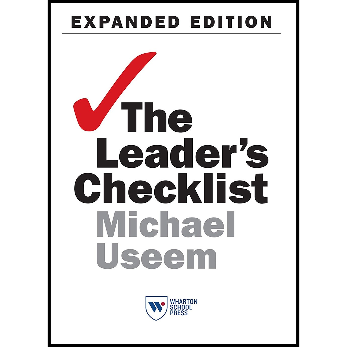 کتاب زبان اصلی The Leaders Checklist Expanded Edition اثر Michael Useem