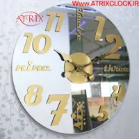 ساعت دیواری آینه ای آتریکس مدل M9(ارسال پسکرایه)