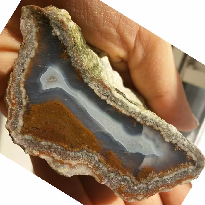 اسلایس راف عقیق 3بعدی منظره محشررر کاملا طبیعی شاهکار خلقت