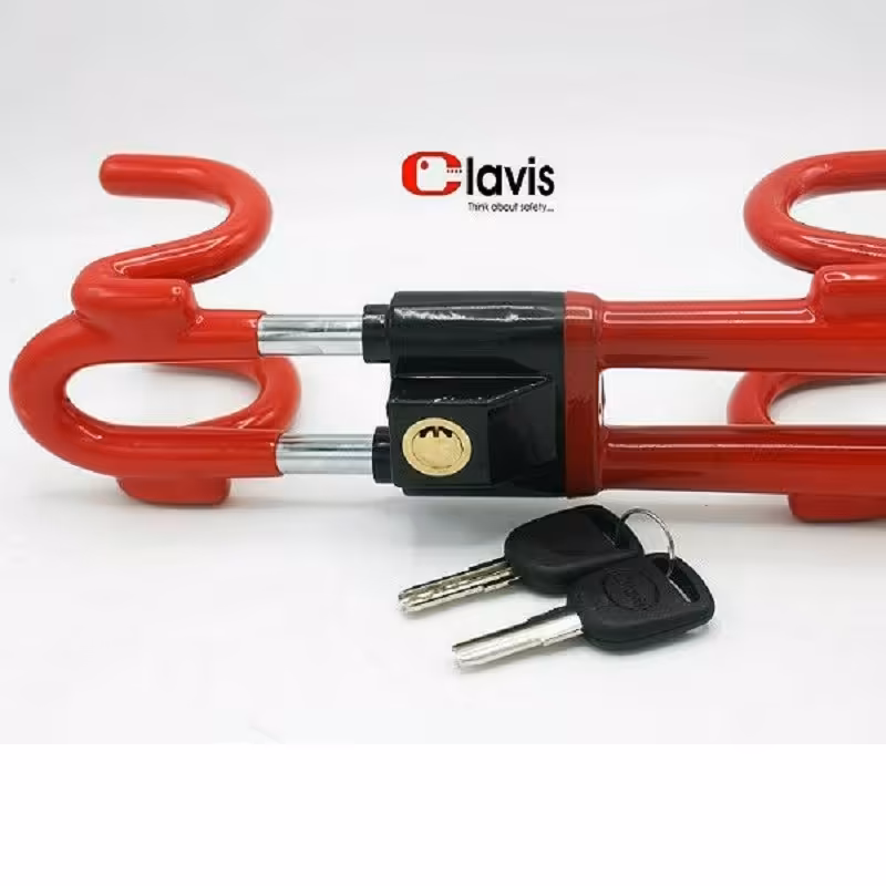 قفل فرمان دوبل ضد سرقت ضد اسید کلاویس اصل