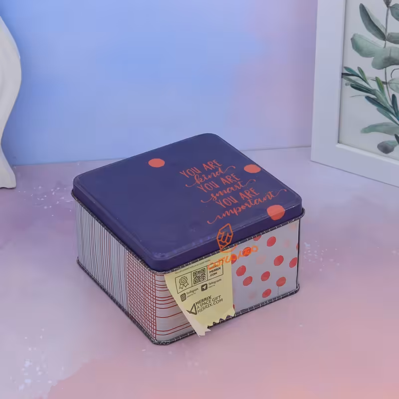 قیمت و خرید متال باکس فلزی مربع سایز 01 لوتوس MERRIX