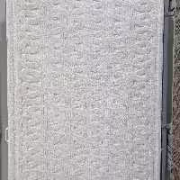 فرش پاتریس  فرش گلیم مدرن 400شانه طرح آبنوس کرم قالیچه 4متری