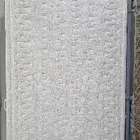 فرش پاتریس  فرش گلیم مدرن 400شانه طرح آبنوس کرم قالیچه 4متری