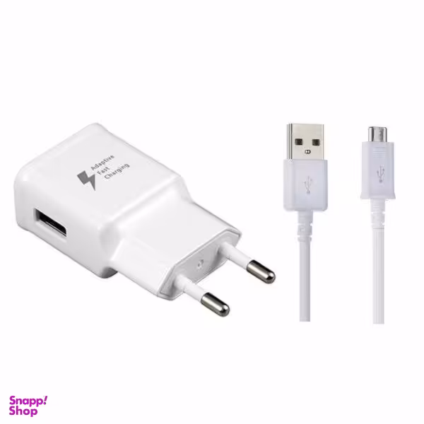 شارژر دیواری مدل sf01 + کابل تبدیل microUSB غیر اصل