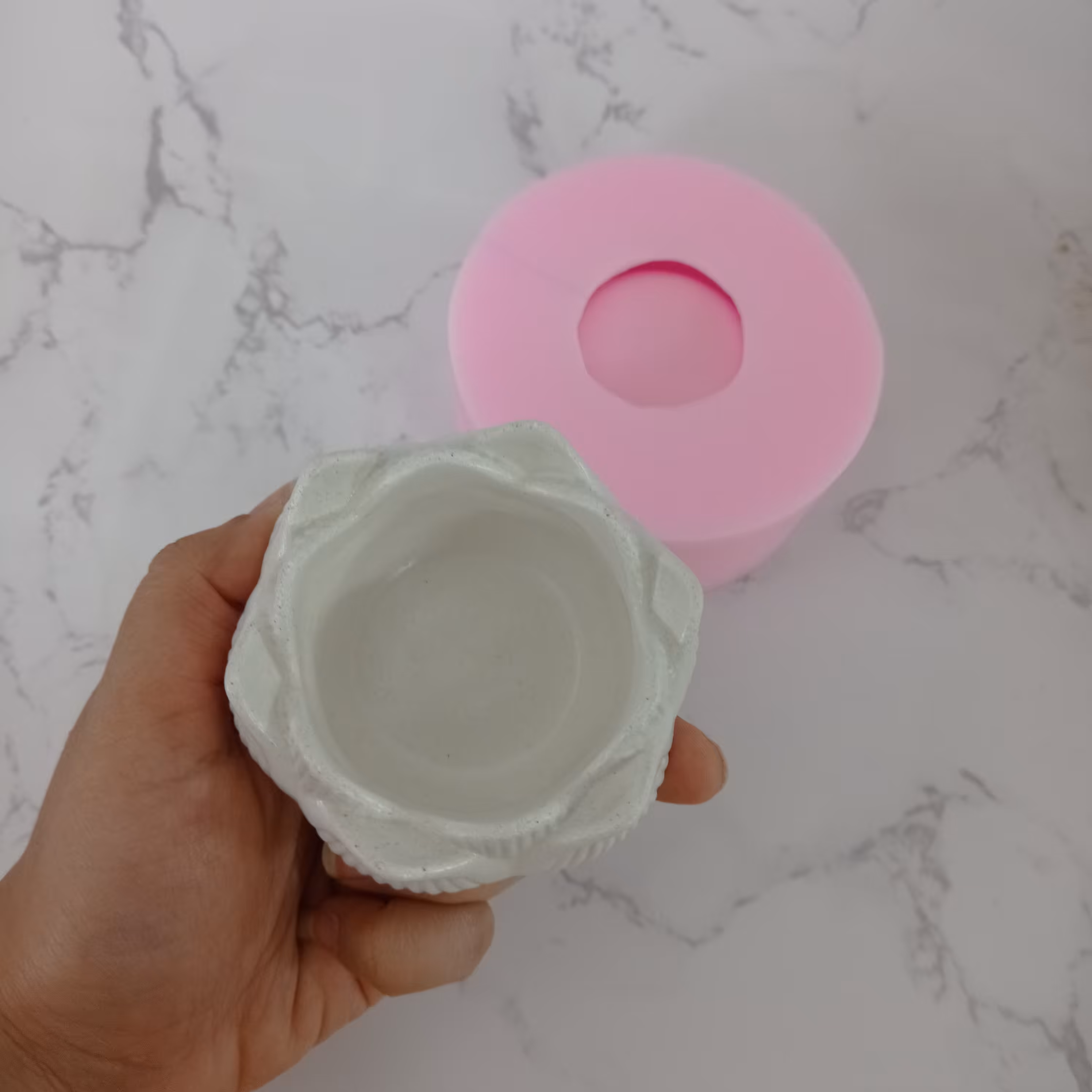 قالب  سیلیکونی ظرف هفت سین مدل لاله 