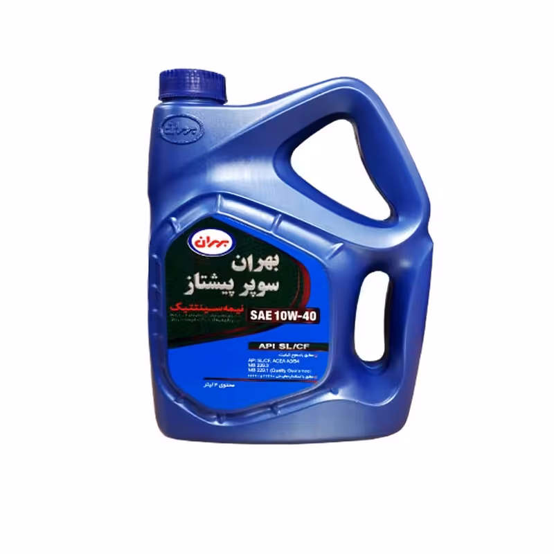 روغن موتور بهران سوپر پیشتاز   10w40            حجم 4 لیتر