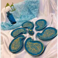 هفت سین بته جقه فیروزه ای 