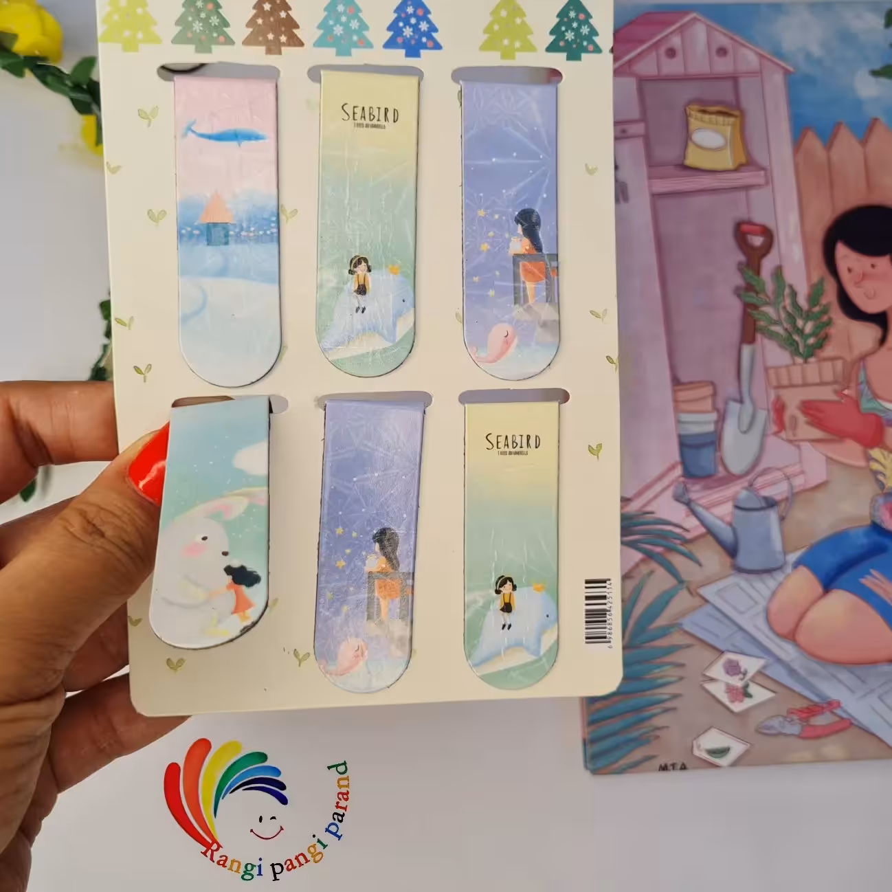 نشانگر کتاب دختر مگنتی