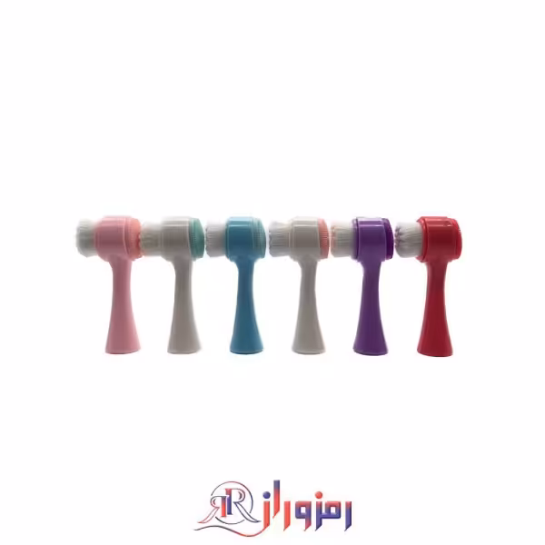 فیس براش چکشی دوسر الیافی و سیلیکونی