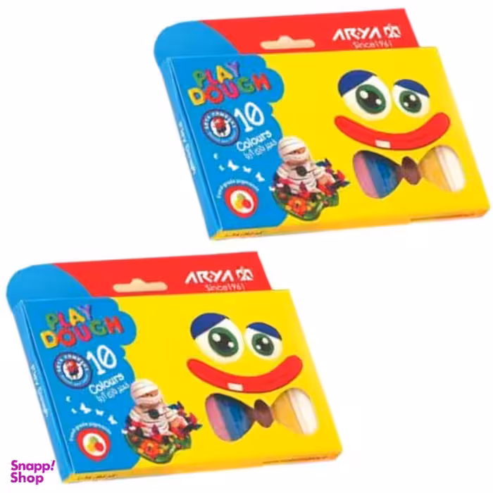 خمیربازی آریا کد M102 بسته 2 عددی