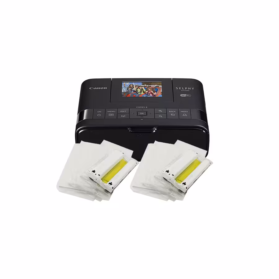 پرینتر چاپ عکس کانن مدل SELPHY CP1200 ( کاغذ 108تایی)
