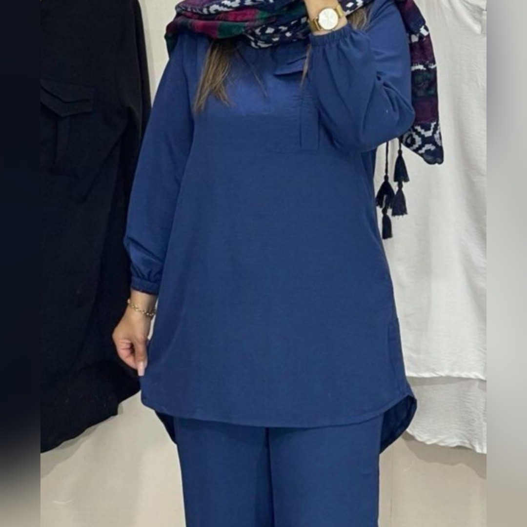 ست مانتو وشلوار ابروبادی زنانه