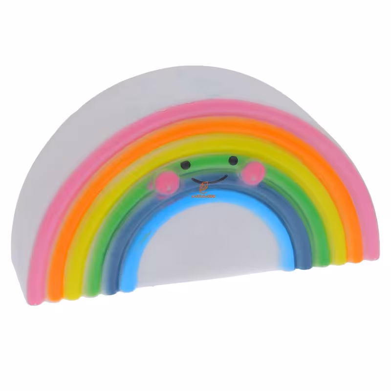 چراغ خواب فانتزی طرح رنگین کمان