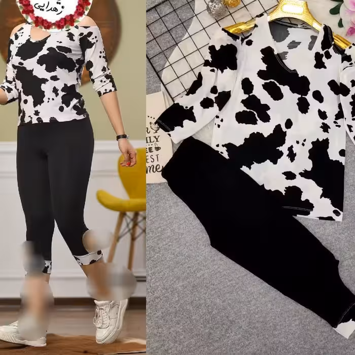 شناسه : #54007

ست خوشگل گاوی هم مناسب خونه هم مناسب باشگاه😍
❄️ نام : ست فانتزی
❄️جنس : فلامنت فول کش 
❄️ رنگ بندی :  ت