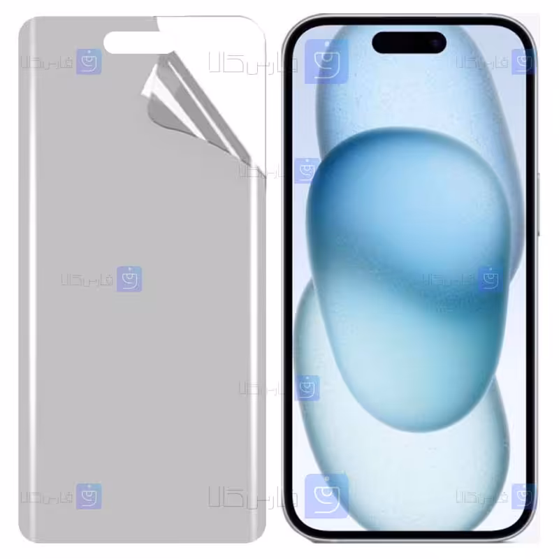 خرید محافظ صفحه نانو مات آیفون 15 از فارس کالا
