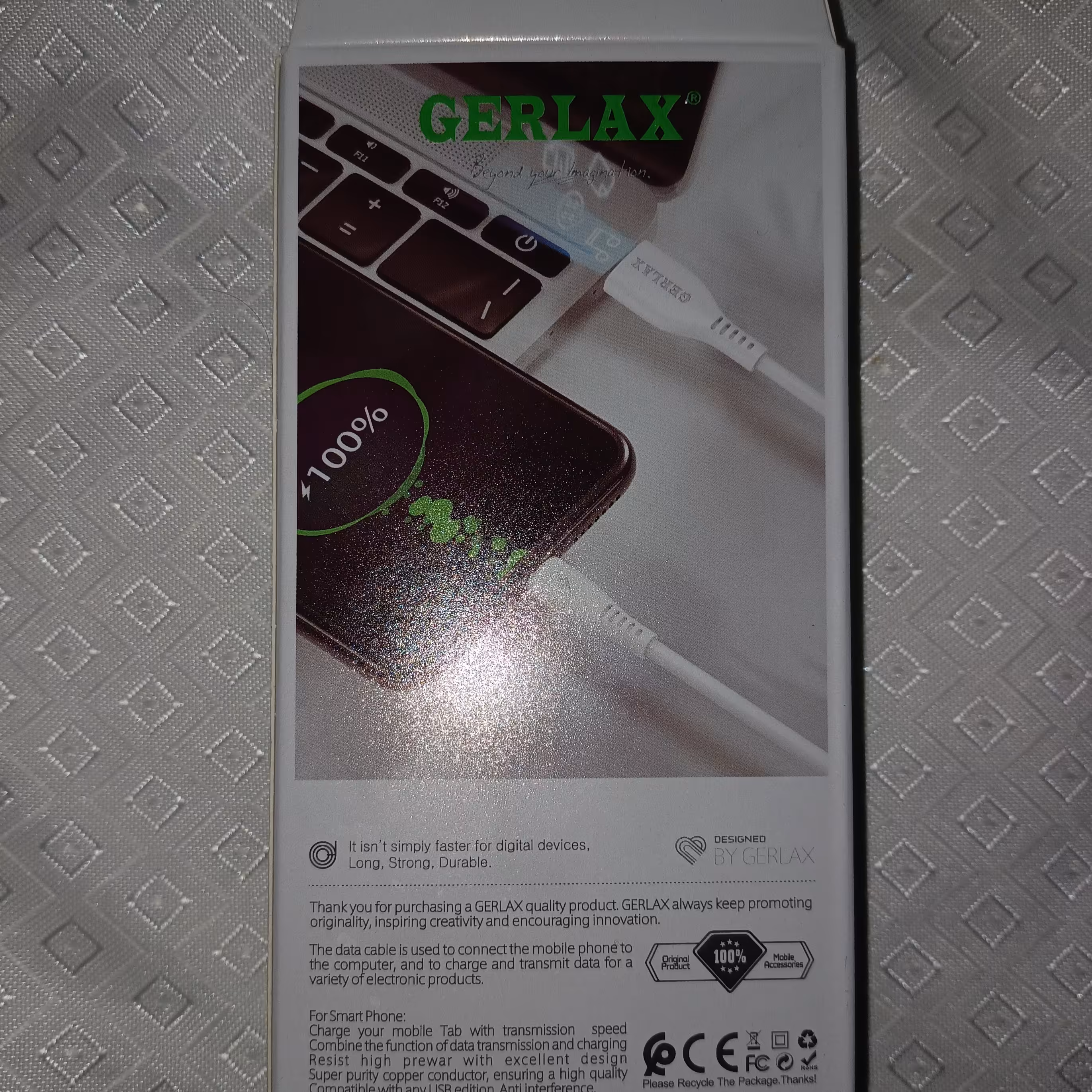 کابل FAST شارژ  گوشی اندروید تایپ سی میزان جریان دهی 24 آمپر  و جنس کابل ژله ای و نرم 