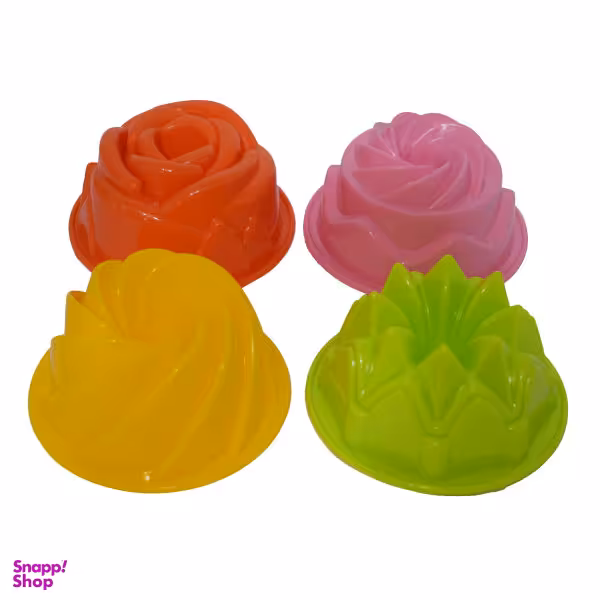 قالب ژله و دسر کد 002 بسته 4 عددی