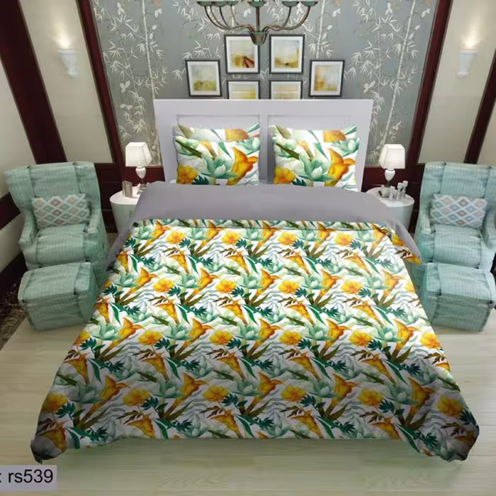 سرویس روتختی 2 نفره تنسل چاپی برندترک لند(Turk Land) rs 539
